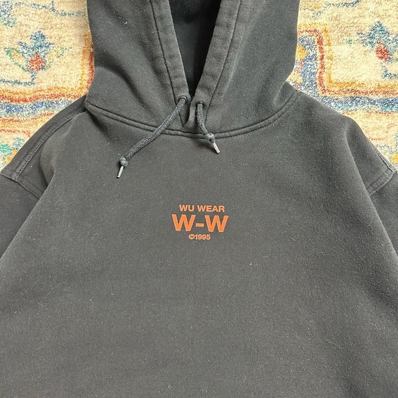 Vintage Wu Wear Logos Hoodie Small - Picture 6 of 7